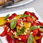 Roasted capsicum salad