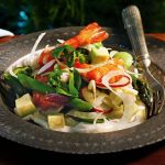 Prawn and avocado salad