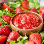 Raw Strawberry Salad Dressing