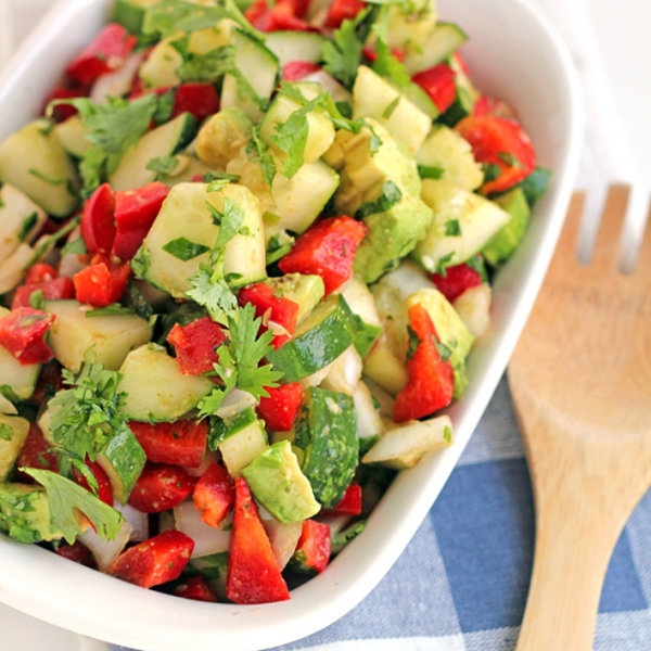 Mexican Cucumber Salad