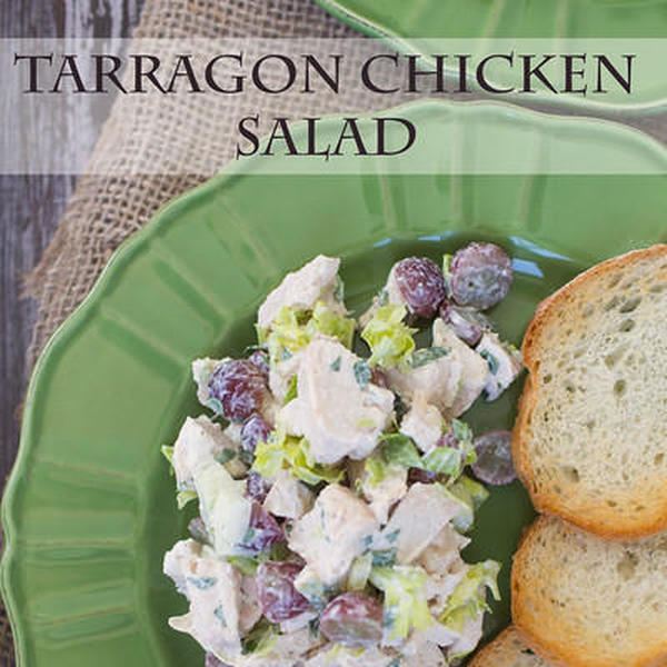 Tarragon Chicken Salad Veronique
