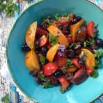 Tomato Puttanesca Salad