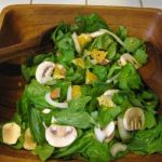 Tangy Spinach Salad