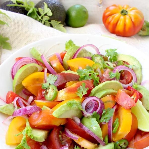 Tomato Avocado Salad Recipe