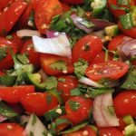 Fresh and Spicy Grape Tomato Salad