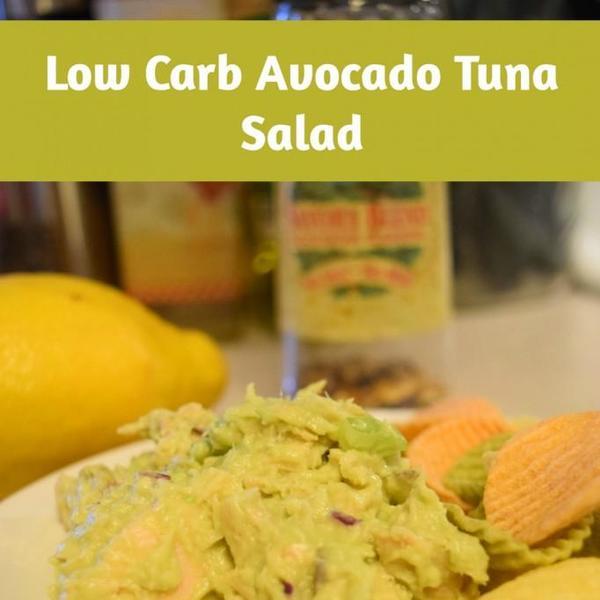 Low Carb Avocado Tuna Salad