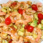 Super Simple Summer Shrimp Salsa Salad