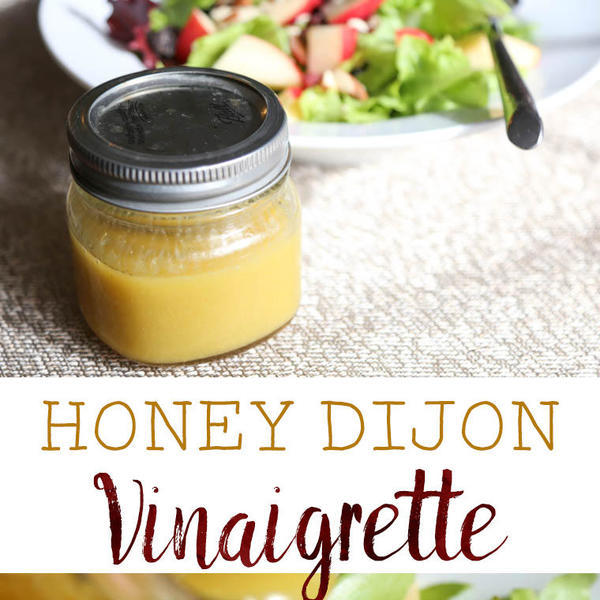 Honey Dijon Vinaigrette Salad Dressing