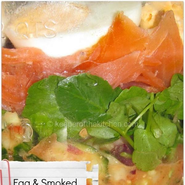 Salmon & Egg Salad Recipe