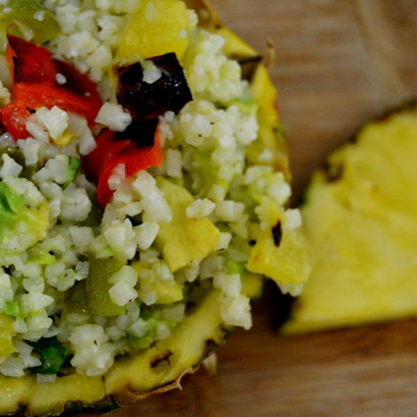 Tropical Cauliflower Rice Salad