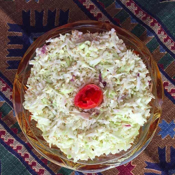 South Beach Cabbage Salad Tastes Asian