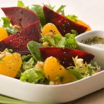 Roasted Beet And Mandarin Orange Salad