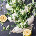 Snapper Fillet With Celery Parsley Salad