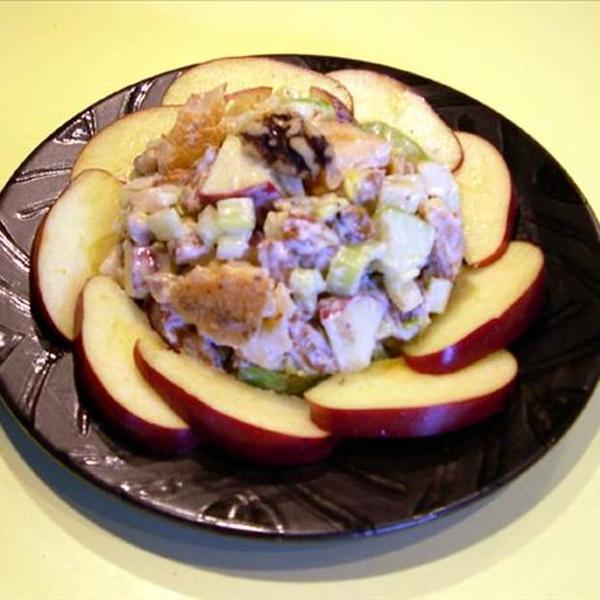 Chunky Fish Salad With Apples And Pecans