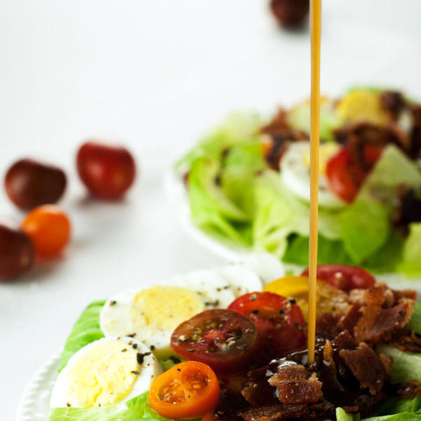 Heirloom Tomato BLT Salad with Warm Bacon