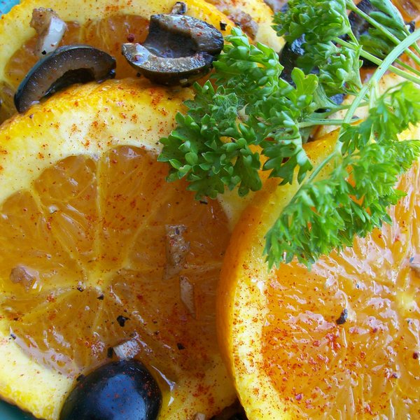 Spicy Orange Salad, Moroccan Style