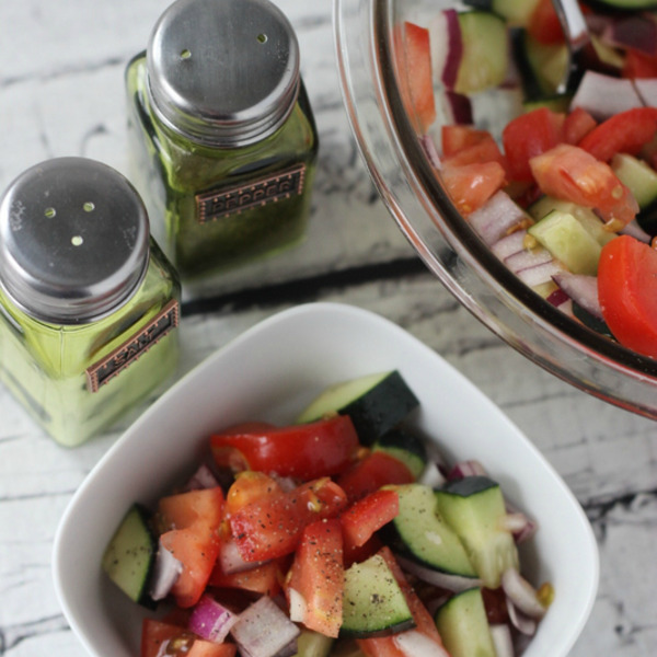 Simple Cucumber Tomato Salad – Page 2 of 2