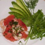 Avocado, Prawn/Shrimp & Pink Grapefruit Salad – For Two 2