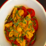 He says, she says: Tomato-Mango Salad