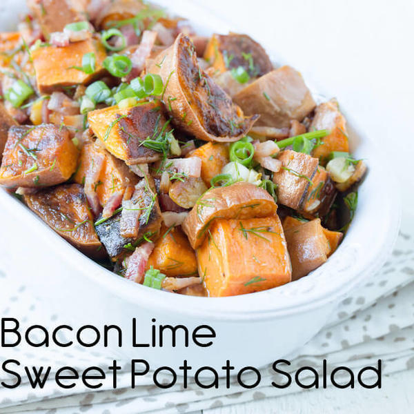 Bacon Lime Sweet Potato Salad Recipe
