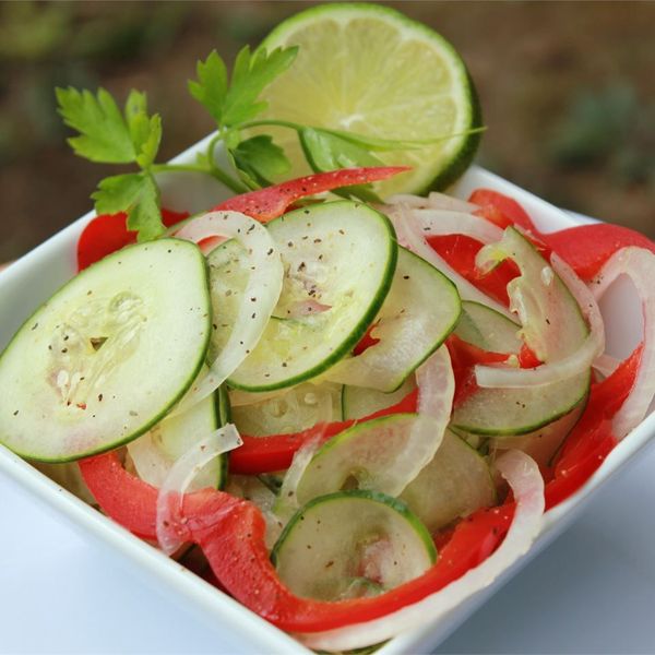 ‘Dressed’ Cucumber