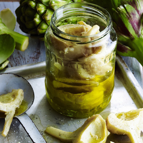 Marinated artichoke hearts