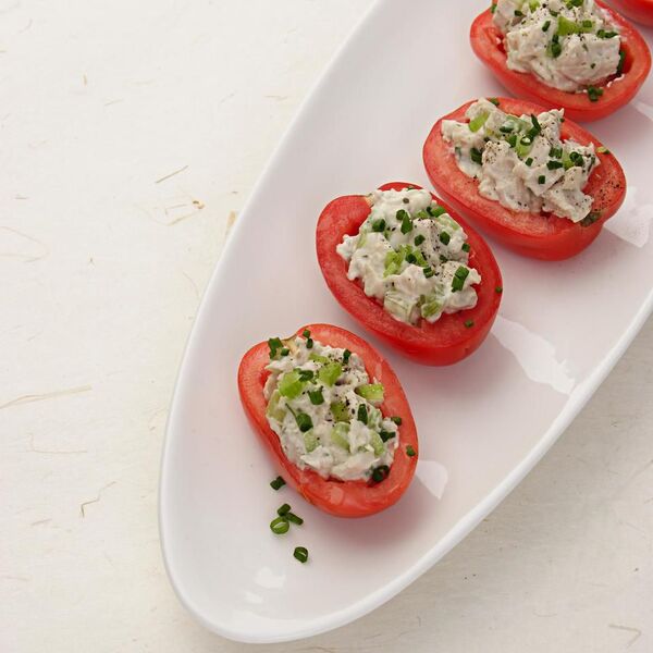 Chicken Salad-Stuffed Tomatoes