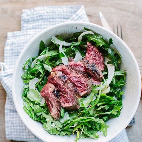 Steak and Arugula Salad