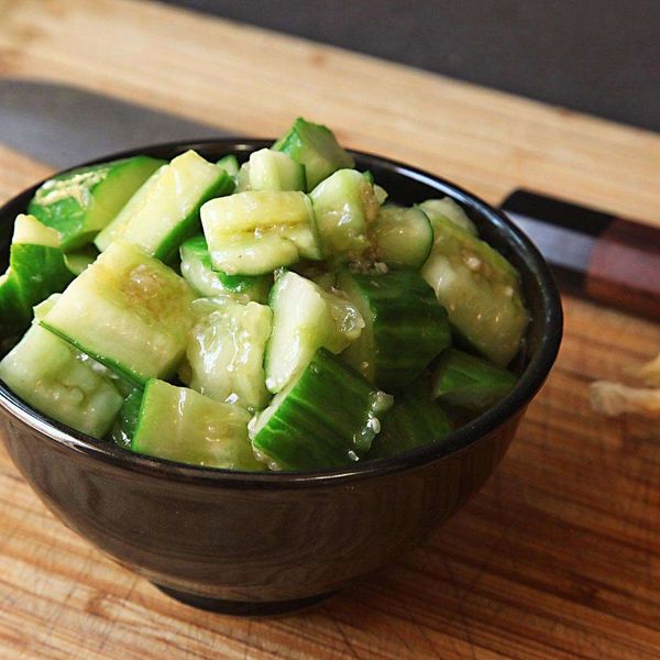 Sichuan-Style Smashed Cucumber Salad Recipe