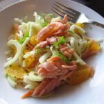 Fennel & Orange Salad with Smoked Trout