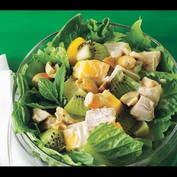 Chicken, Kiwi, and Mango Salad