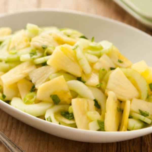 Pineapple-Cucumber Salad