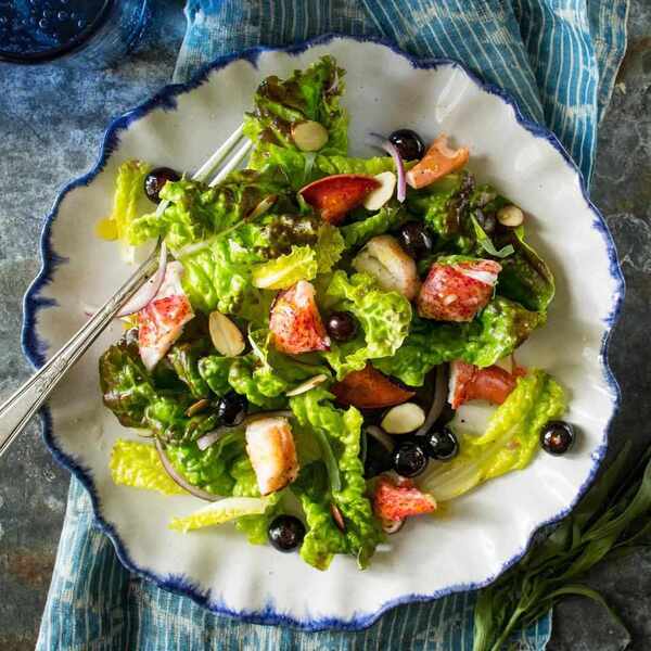 Maine Blueberry & Lobster Salad