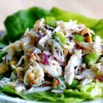 Crab Salad With Pear And Hazelnuts