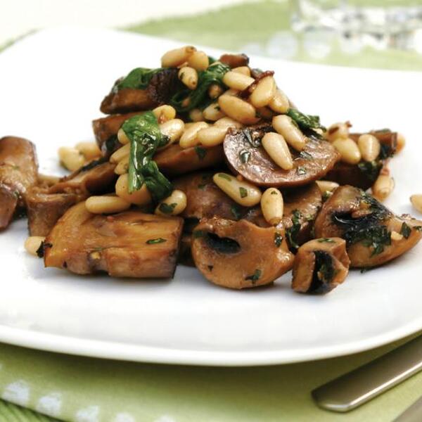 Warm Mushroom Salad