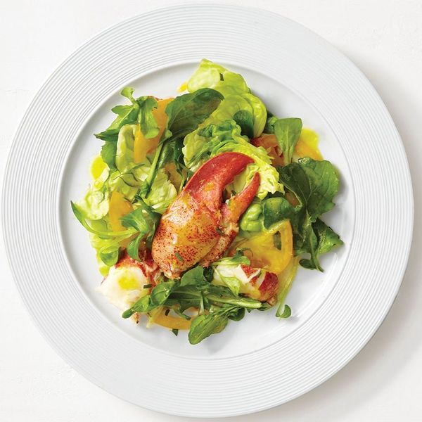 Lobster Salad with Greens and Citrus Vinaigrette