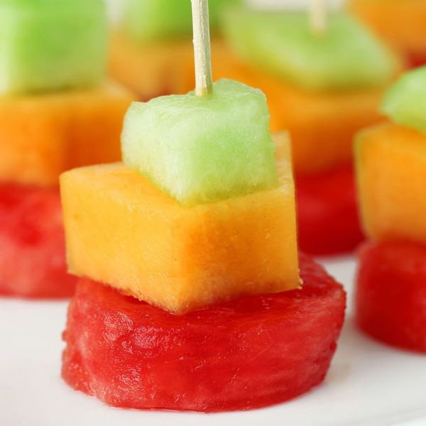 Spiked Fruit Salad Kabobs