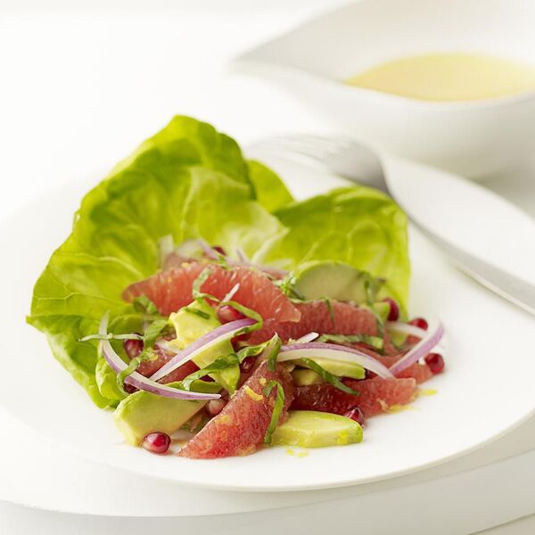 Pink Grapefruit & Avocado Salad