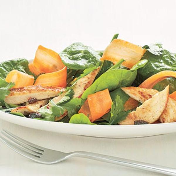 Moroccan Chicken Salad With Carrots Recipe