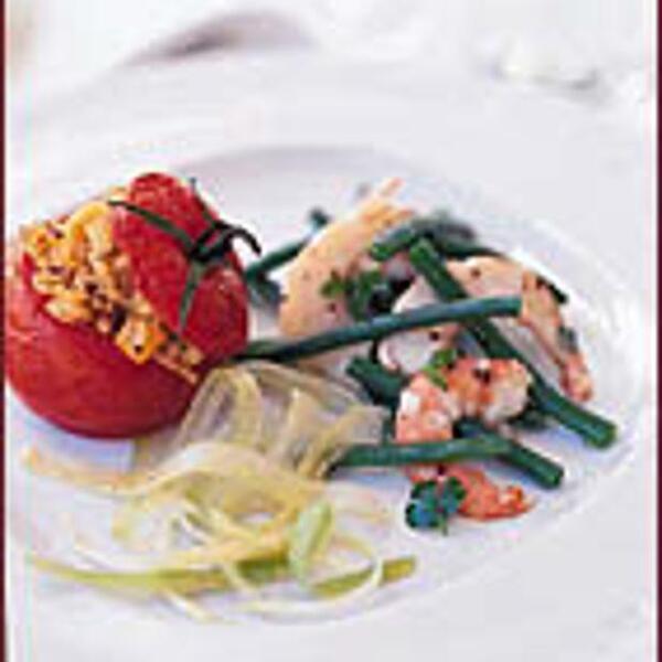 Shrimp And Green Bean Salad With Marjoram