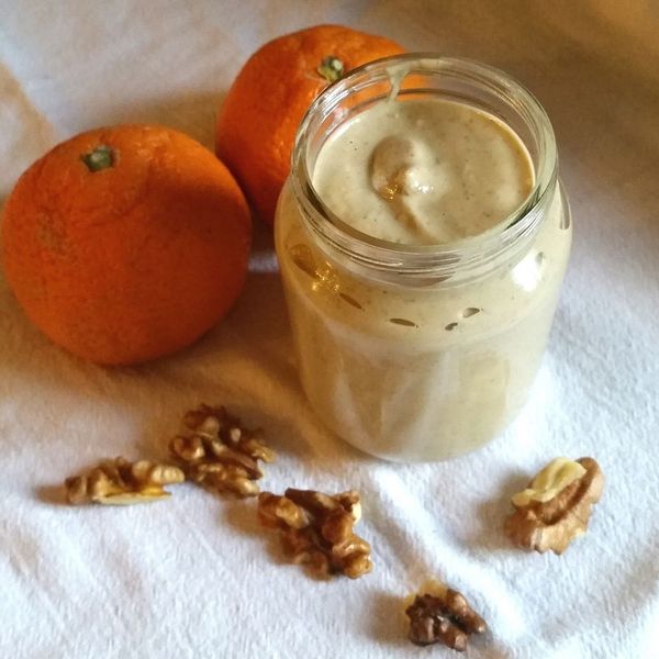 Creamy Walnut Tangerine Dressing