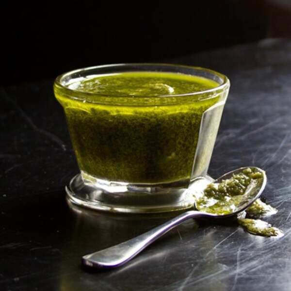 Bacon and Ramp Vinaigrette