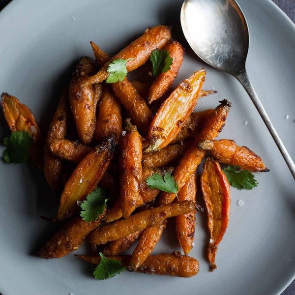 Steam-Roasted Carrots with Cumin