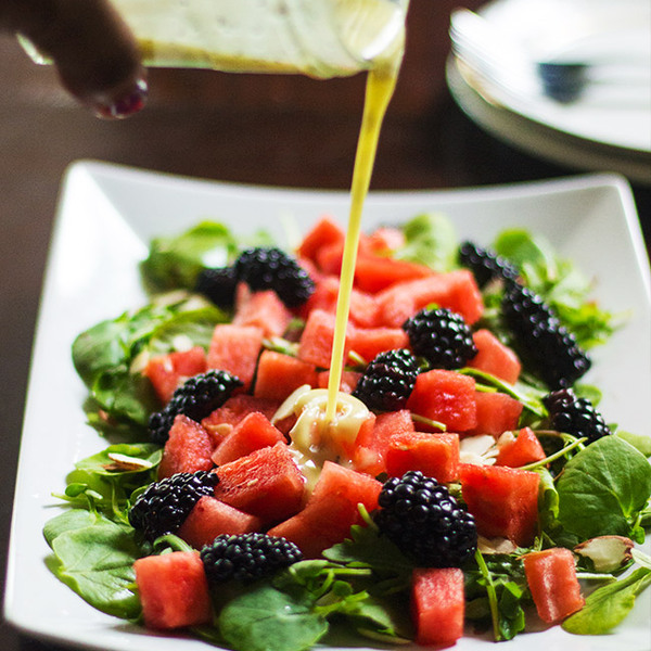 Blackberry Watermelon Salad