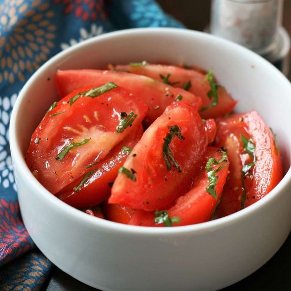10-Minute Tomato Basil Salad