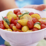 Two-tomato salad