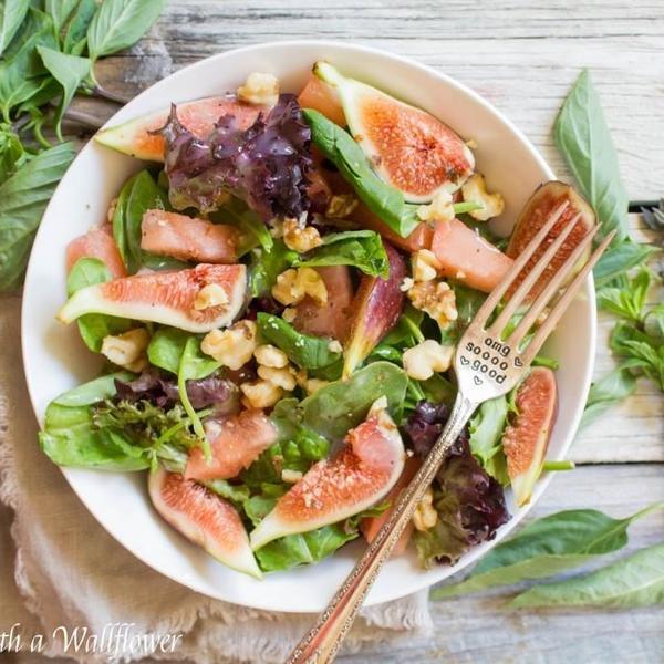 Watermelon Fig Salad