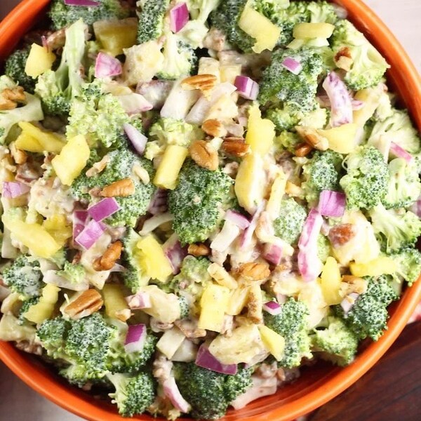 Broccoli Pineapple Salad