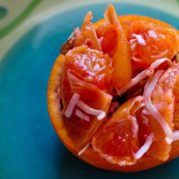 Coconutty Orange Salad