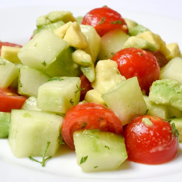 Cucumber Avocado Salad